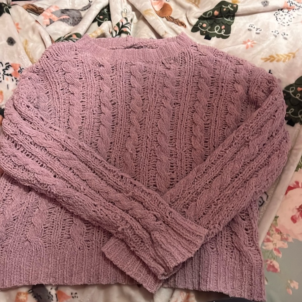 American Eagle Light Purple Sweater